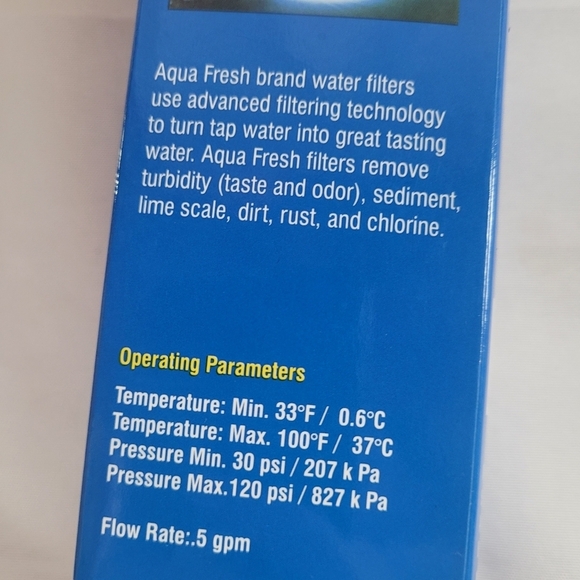 Aqua Fresh WF285 Replacement Water Filter Lot Of 2 - Picture 4 of 8